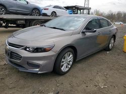 Salvage cars for sale at Windsor, NJ auction: 2017 Chevrolet Malibu LT