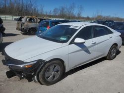 Salvage cars for sale at Leroy, NY auction: 2024 Hyundai Elantra SE