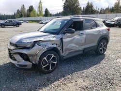 Salvage cars for sale from Copart Graham, WA: 2023 Chevrolet Trailblazer RS