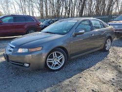 Salvage cars for sale from Copart Candia, NH: 2007 Acura TL