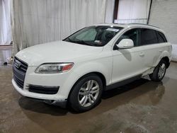 Salvage cars for sale at Central Square, NY auction: 2008 Audi Q7 3.6 Quattro Premium