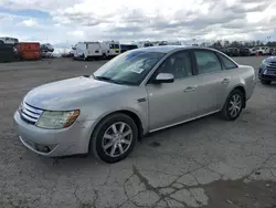 Salvage cars for sale at Indianapolis, IN auction: 2008 Ford Taurus SEL