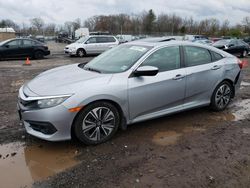 Honda salvage cars for sale: 2017 Honda Civic EX