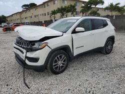Salvage cars for sale at Opa Locka, FL auction: 2019 Jeep Compass Latitude