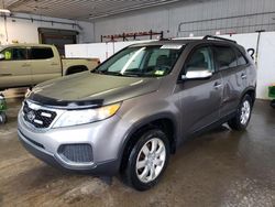 Salvage cars for sale from Copart Candia, NH: 2012 KIA Sorento Base