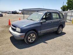 Salvage cars for sale from Copart San Diego, CA: 2002 Chevrolet Tracker