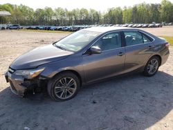 Salvage cars for sale from Copart Charles City, VA: 2016 Toyota Camry LE