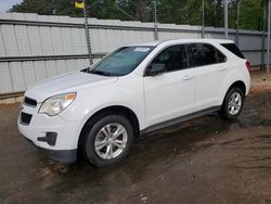 Salvage cars for sale at Austell, GA auction: 2012 Chevrolet Equinox LS