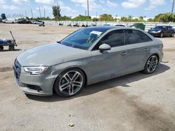 Salvage cars for sale from Copart Miami, FL: 2020 Audi A3 Premium