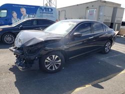 Salvage cars for sale at Hayward, CA auction: 2014 Honda Accord LX