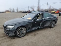 BMW salvage cars for sale: 2011 BMW 750 XI