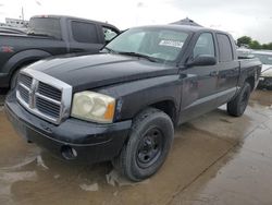 Salvage cars for sale at Grand Prairie, TX auction: 2006 Dodge Dakota Quad SLT