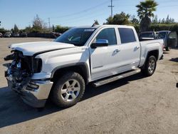 Salvage trucks for sale at San Martin, CA auction: 2017 GMC Sierra K1500 SLT