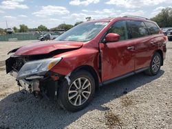 Salvage cars for sale at Riverview, FL auction: 2013 Nissan Pathfinder S