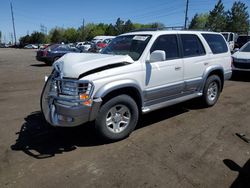 Salvage cars for sale at Denver, CO auction: 2000 Toyota 4runner Limited