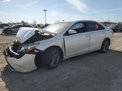 Salvage cars for sale at Indianapolis, IN auction: 2016 Toyota Camry LE