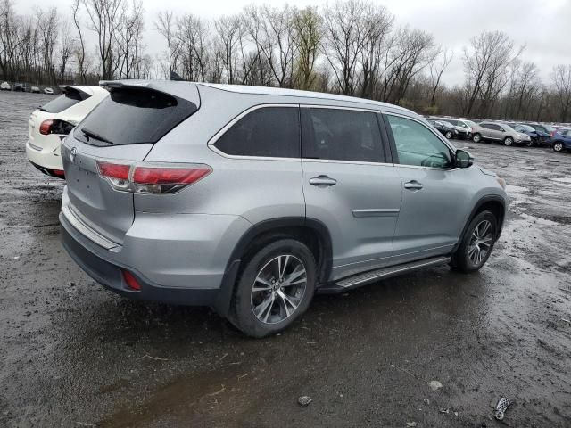 2016 Toyota Highlander XLE