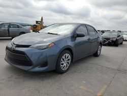 2019 Toyota Corolla L en venta en Grand Prairie, TX