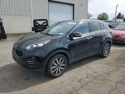 Salvage cars for sale from Copart Woodburn, OR: 2017 KIA Sportage EX