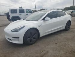 Flood-damaged cars for sale at auction: 2020 Tesla Model 3