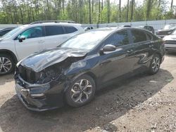 Salvage cars for sale at Harleyville, SC auction: 2020 KIA Forte FE