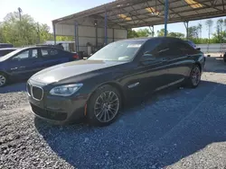 Salvage cars for sale from Copart Cartersville, GA: 2013 BMW 750 LXI