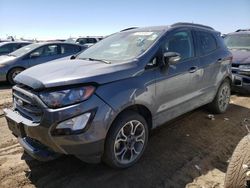 Ford salvage cars for sale: 2020 Ford Ecosport SES