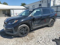 Salvage cars for sale at Prairie Grove, AR auction: 2021 Honda Pilot SE