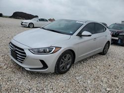 Salvage cars for sale at Temple, TX auction: 2017 Hyundai Elantra SE