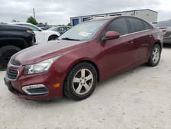 Salvage cars for sale from Copart Haslet, TX: 2015 Chevrolet Cruze LT