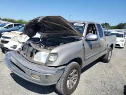 Salvage cars for sale from Copart Sacramento, CA: 2001 Toyota Tundra Access Cab