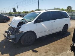 Salvage cars for sale from Copart Miami, FL: 2004 Toyota Sienna CE
