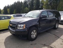 Salvage cars for sale from Copart Arlington, WA: 2014 Chevrolet Suburban K1500 LT