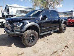 Salvage cars for sale from Copart Albuquerque, NM: 2019 Ford F150 Raptor