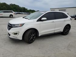 Salvage cars for sale at Gaston, SC auction: 2015 Ford Edge Sport