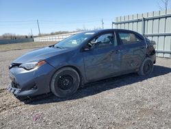 Salvage cars for sale at Ottawa, ON auction: 2017 Toyota Corolla L