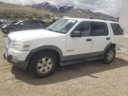 Salvage cars for sale from Copart Reno, NV: 2006 Ford Explorer XLT