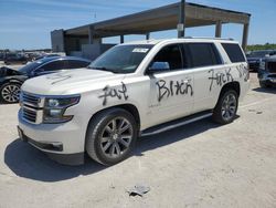 Chevrolet Tahoe salvage cars for sale: 2015 Chevrolet Tahoe K1500 LTZ