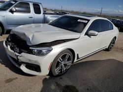 Salvage cars for sale at Tucson, AZ auction: 2019 BMW 740 I