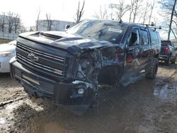 Salvage cars for sale at Central Square, NY auction: 2017 Chevrolet Silverado K2500 Heavy Duty LTZ