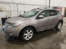 Salvage cars for sale from Copart Avon, MN: 2010 Nissan Murano S