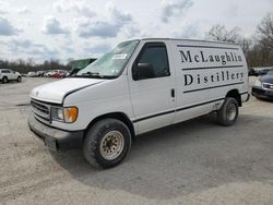Salvage cars for sale from Copart Ellwood City, PA: 2001 Ford Econoline E150 Van