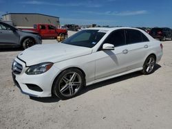 Salvage cars for sale at San Antonio, TX auction: 2014 Mercedes-Benz E 350