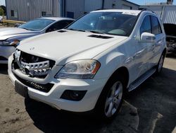 Salvage cars for sale at Vallejo, CA auction: 2011 Mercedes-Benz ML 350 Bluetec