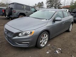Salvage cars for sale at New Britain, CT auction: 2016 Volvo S60 Premier