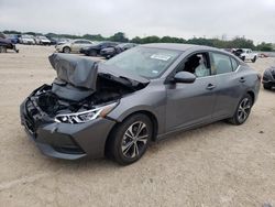 Salvage cars for sale from Copart San Antonio, TX: 2023 Nissan Sentra SV