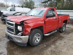 Salvage cars for sale from Copart Lyman, ME: 2014 Chevrolet Silverado K1500