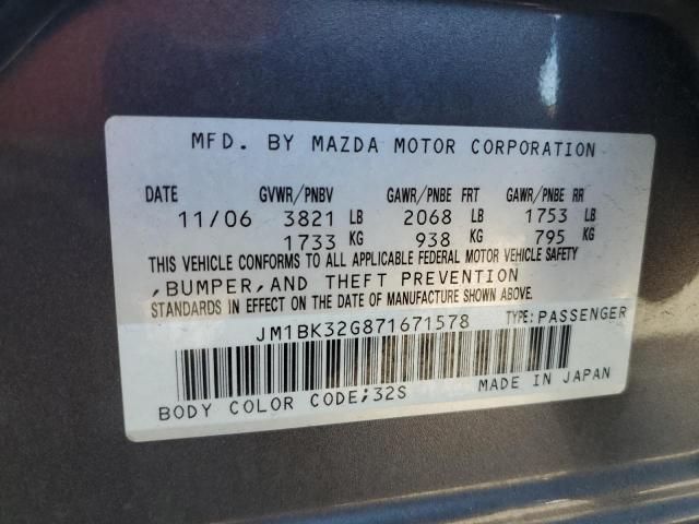 2007 Mazda 3 I