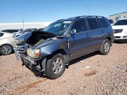 Toyota Highlander salvage cars for sale: 2005 Toyota Highlander Limited