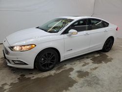 Salvage cars for sale from Copart Houston, TX: 2018 Ford Fusion SE Hybrid